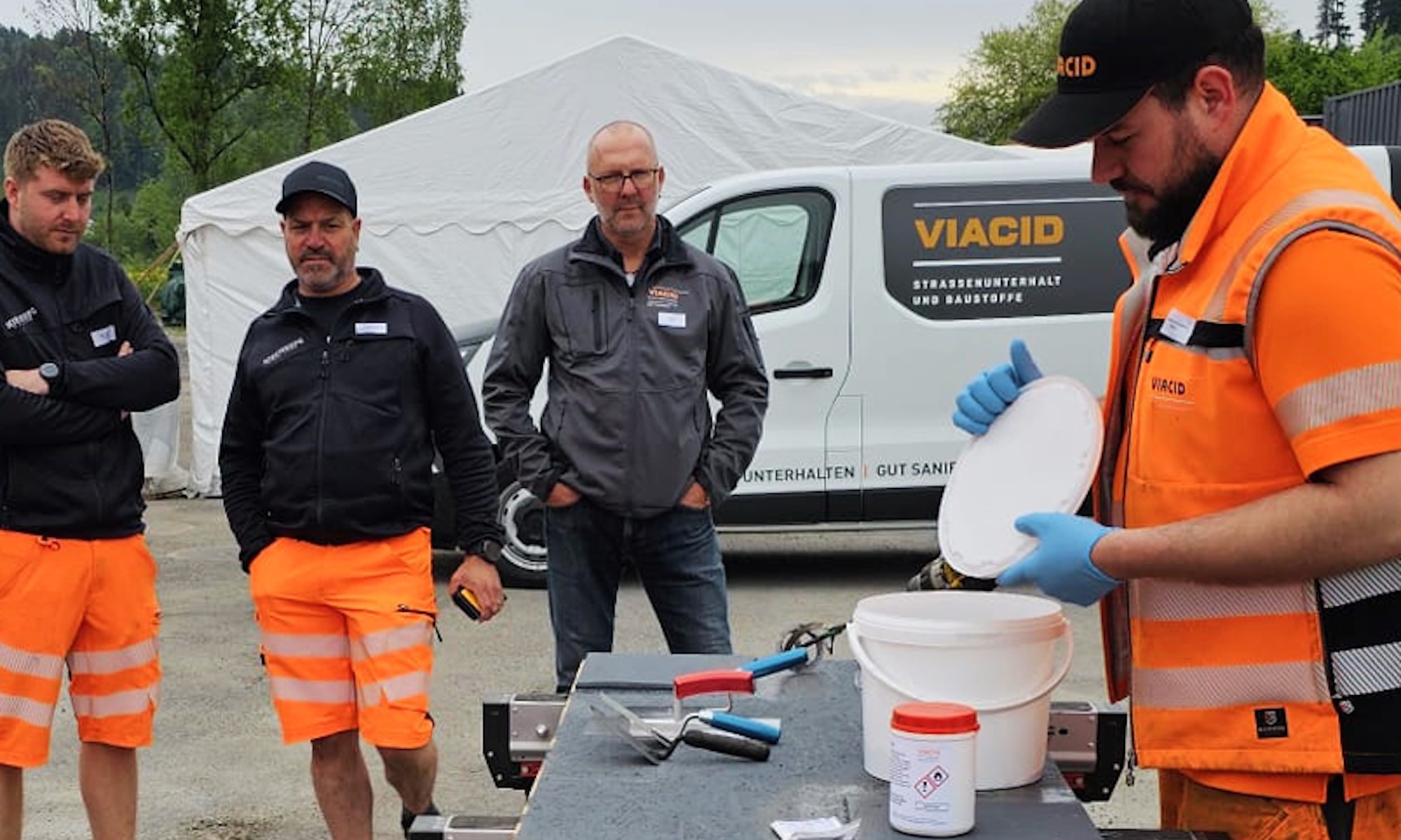 VIAREP AKADEMIE Basiskurs für Baustoffe im Strassenunterhalt