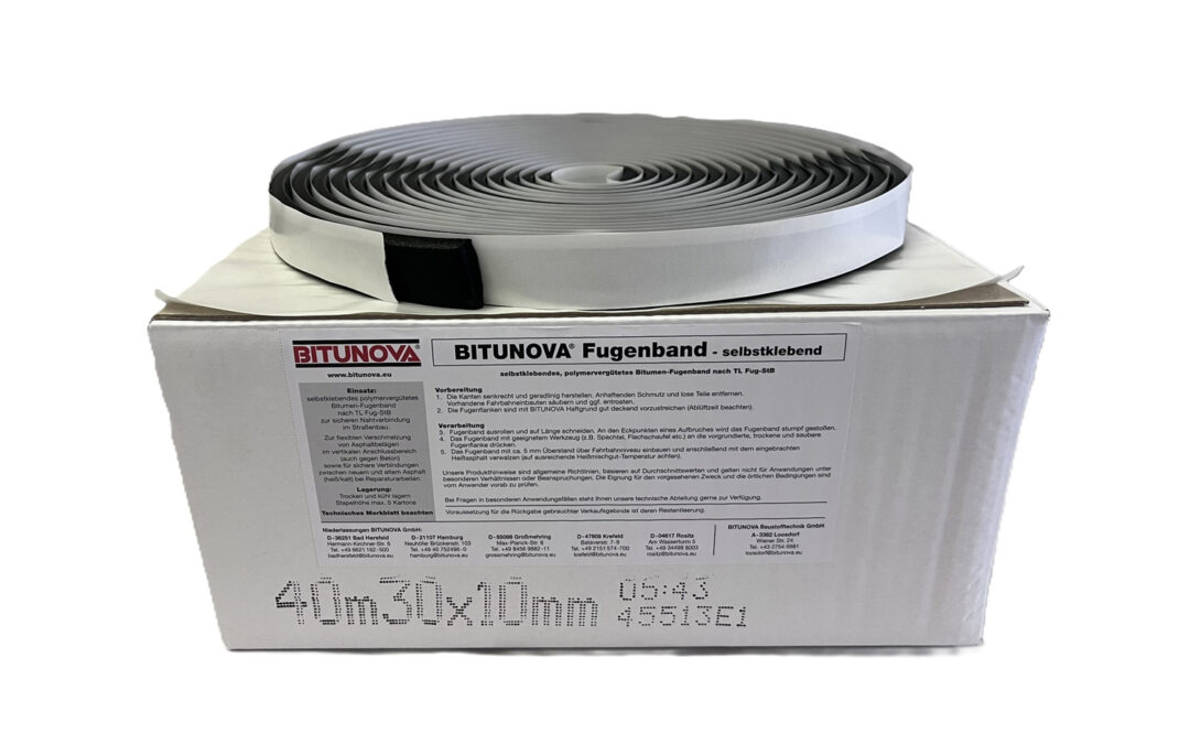 BITUNOVA® Fugenband selbstklebend