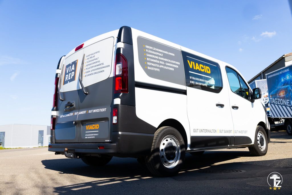 VIACID Renault Trafic Fahrzeugbeschriftung